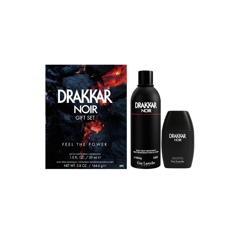 Guy Laroche Drakkar Noir Cologne Gift Set for Men