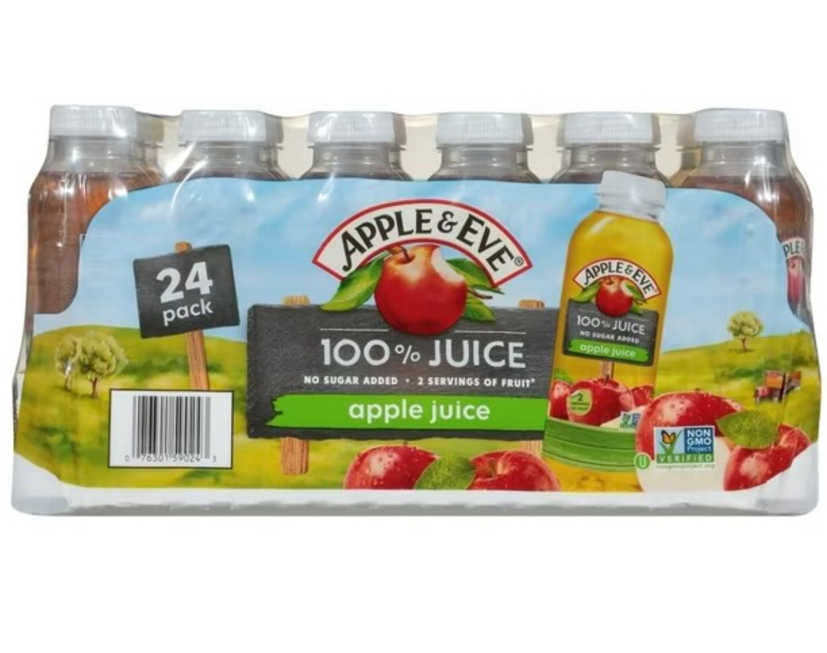 Apple and Eve 100% Apple Juice 10 oz., 24 pk