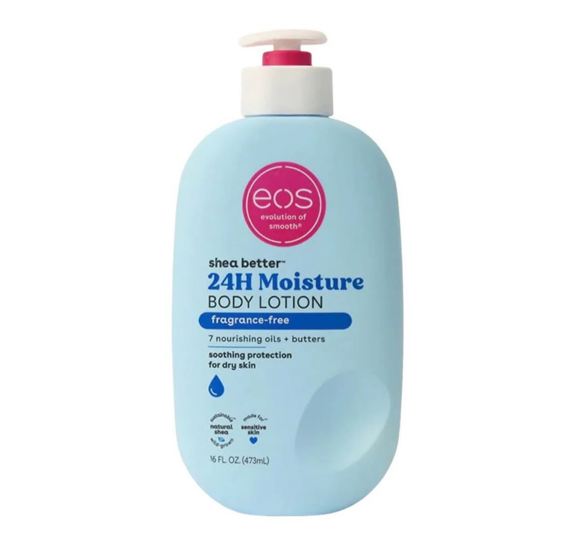 eos Shea Better Sensitive Skin Body Lotion Fragrance-Free16 fl oz